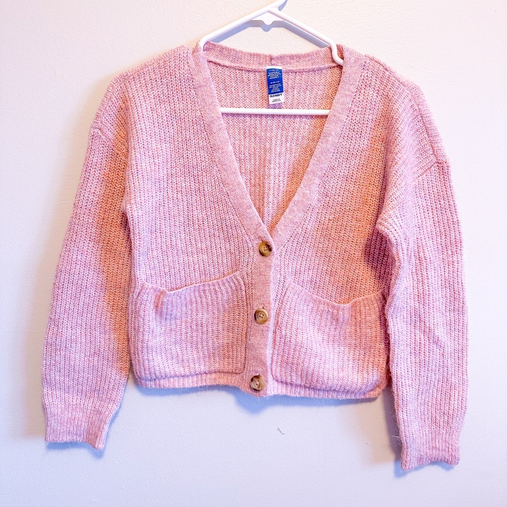 Old Navy Girls Knit Cardigan - L (10/12 years)